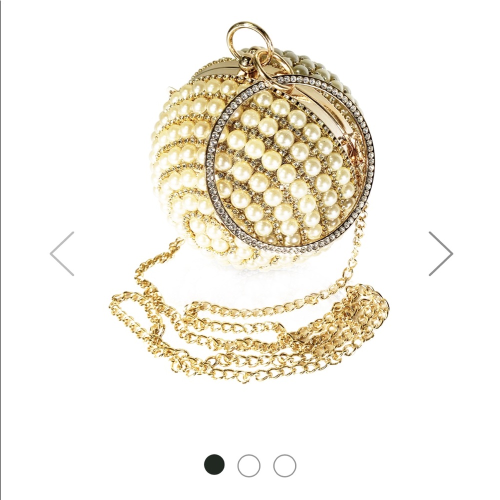 BADGLEY Mischka Sphere Evening Bag (NWT)